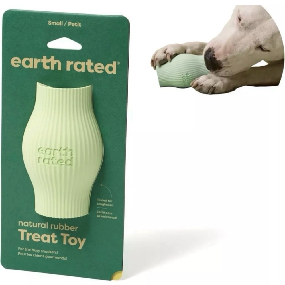 Earth Rated Treat Dispensing Dog Toy, Enrichment Toy for Adult and Puppy Dogs